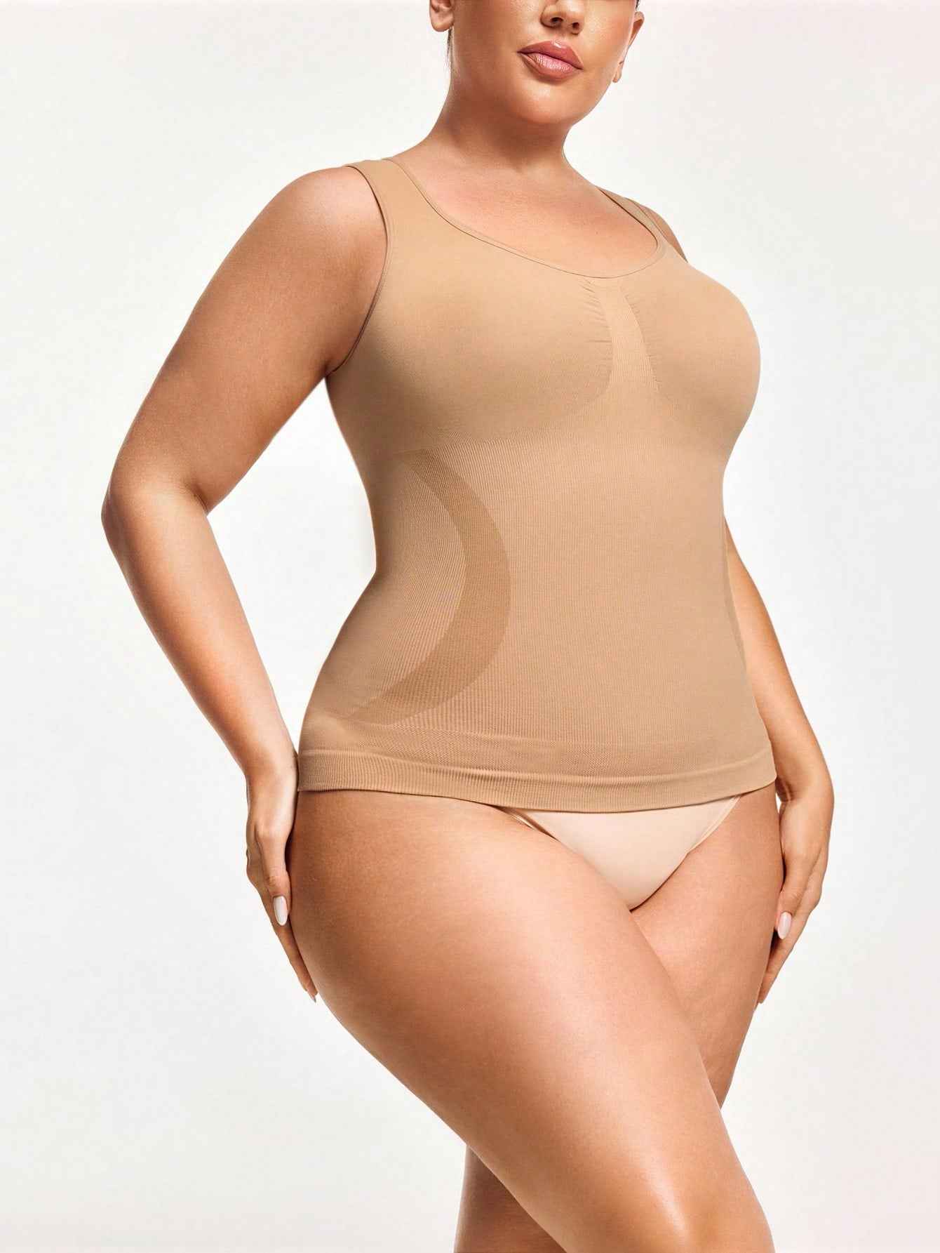 Women's Firm Control Tank Camisole - Bust Support & Tummy Waist Contour