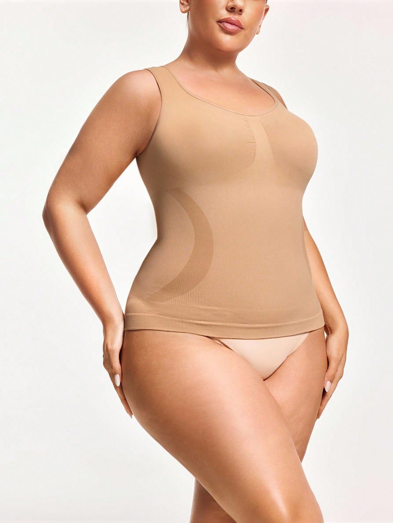 Women's Firm Control Tank Camisole - Bust Support & Tummy Waist Contour