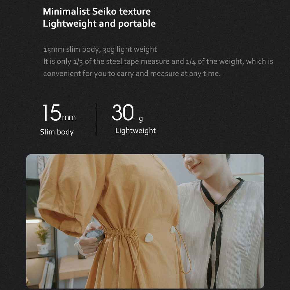 Distance Measuring Instrument - High Precision Electronic Measuring Ruler with Digital LCD - Hafsa Luxury