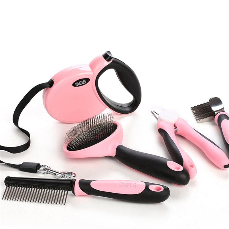 Five-piece pet cleaning supplies - Hafsa Luxury