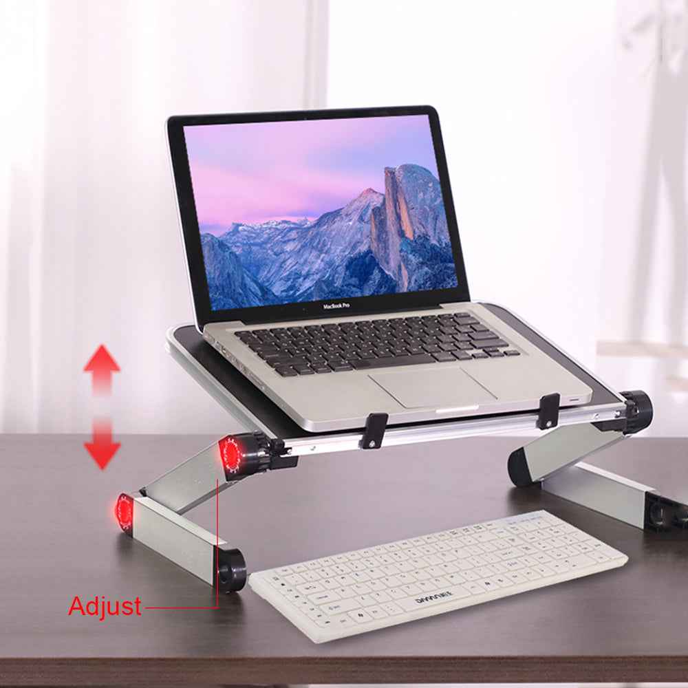 Foldable Laptop Stand - Ergonomic Desk Tablet Holder for Comfortable Working - Hafsa Luxury
