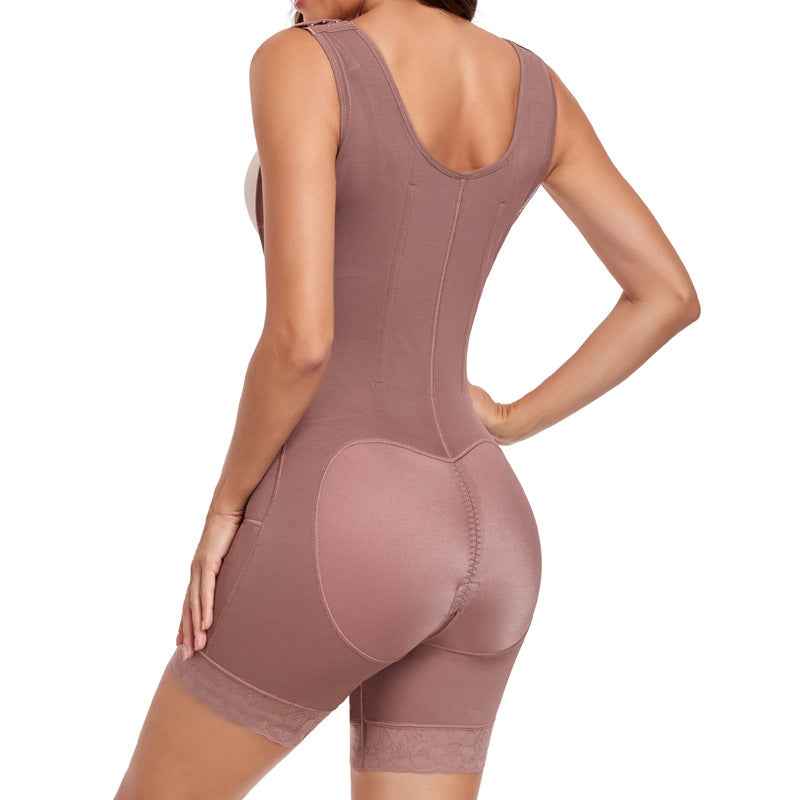 European And American-Style Slimming Tummy-Control Bodysuit for Effortless Elegance - Hafsa Luxury