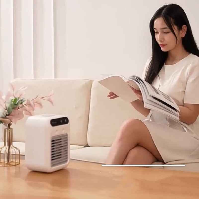 Portable Air Conditioner Fan - Air Cooler Water Cooling Fan for Room, Office, and Cars - Hafsa Luxury