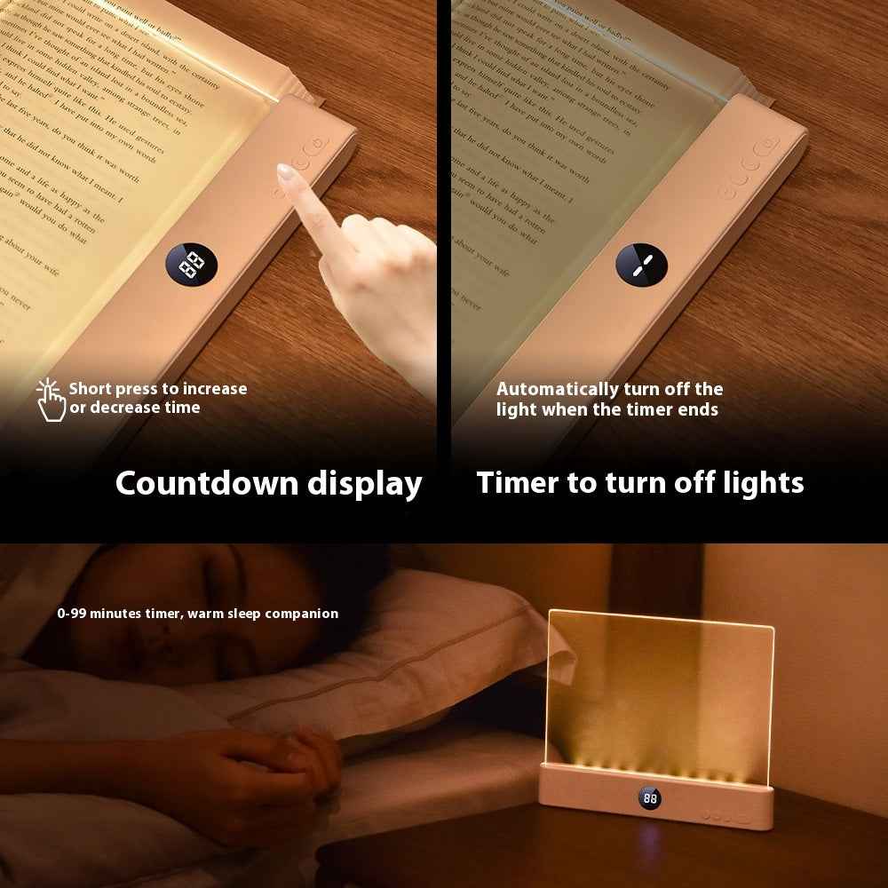 LED Rechargeable Reading Light - Portable Tablet Light with Adjustable Brightness - Hafsa Luxury