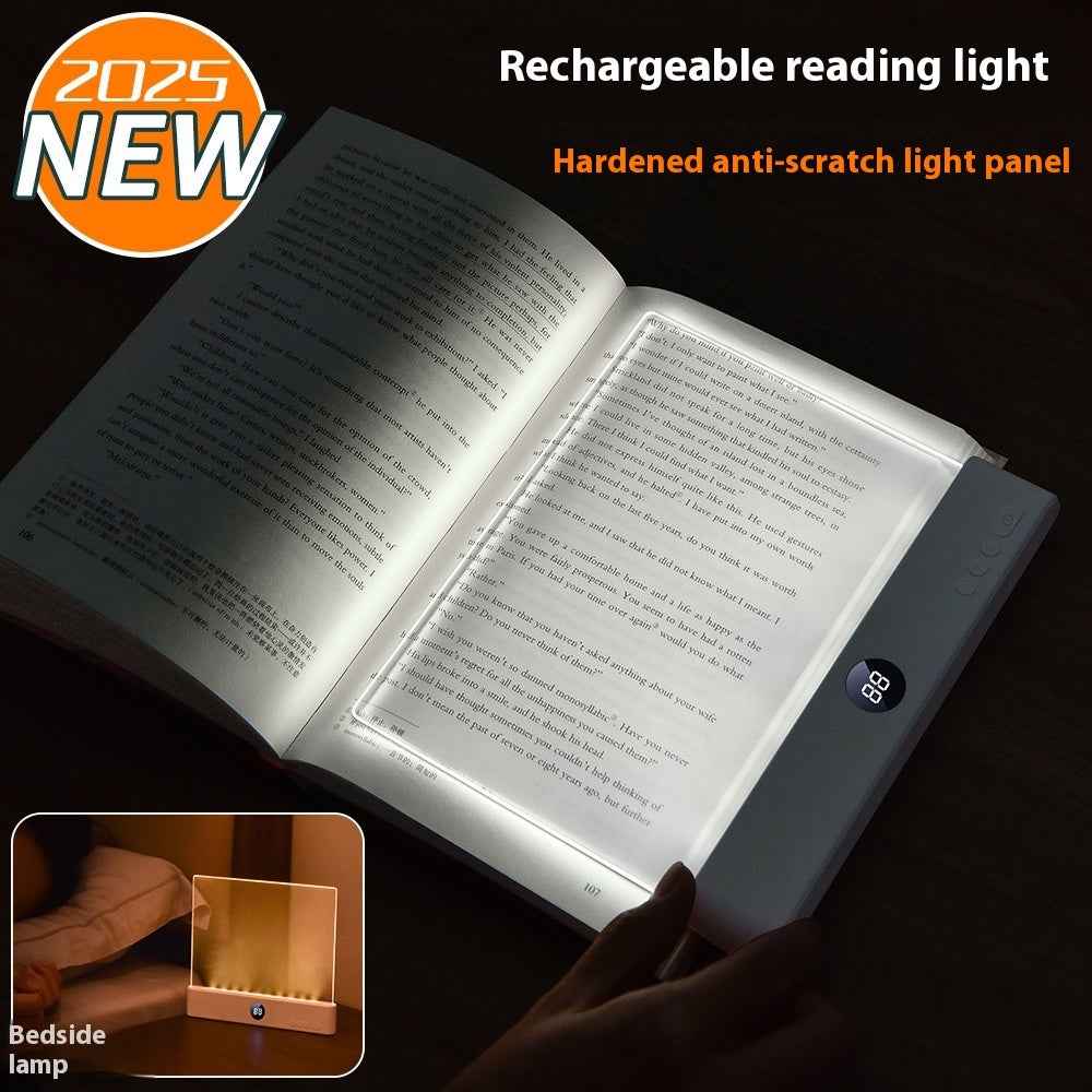 LED Rechargeable Reading Light - Portable Tablet Light with Adjustable Brightness - Hafsa Luxury