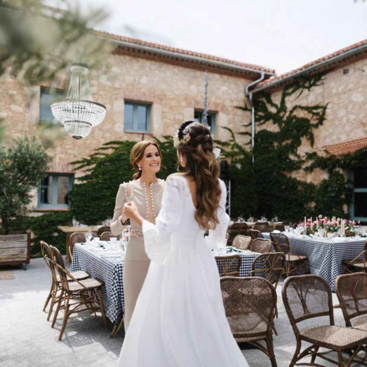 Wedding Lace Long Sleeve Dress - Elegant Bridal Gown for Your Special Day - Hafsa Luxury