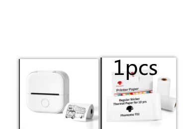 Portable Mini Thermal Label Printer Home Photo Printer Student Wrong Question Printer Bluetooth-compatible Mini Label Printer Price Tag - Hafsa Luxury