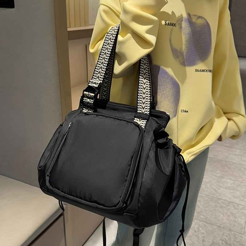 Ins Backpack Multifunctional Shoulder Bag - Large Capacity Waterproof Travel Handbag for Women - Hafsa Luxury