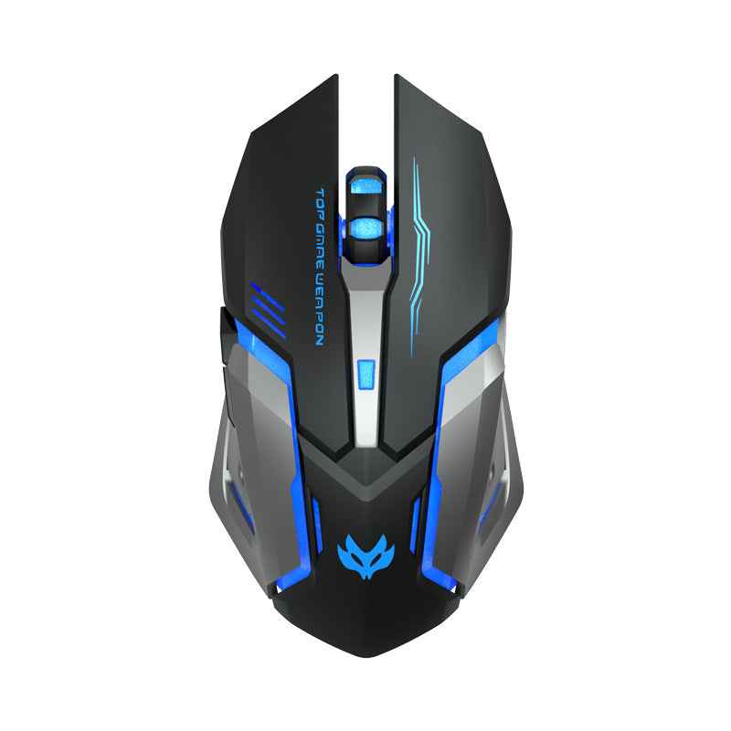 Wireless Gaming Mouse - Silent Wireless Charging Gaming Mouse Machinery - Hafsa Luxury