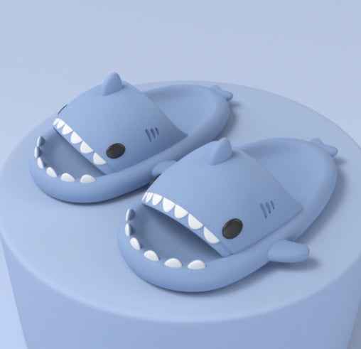 Funny Shark Slippers for Adults - Indoor Outdoor Cartoon Comfort - Hafsa Luxury