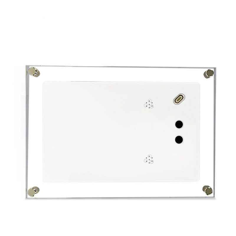 Digital Photo Frame with Video Player - Acrylic Vertical Display, 1GB Storage, Type C Battery - Perfect Gift for Loved Ones - Hafsa Luxury