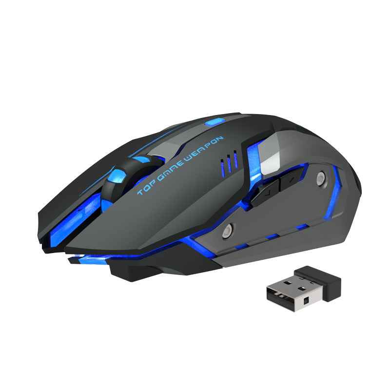Wireless Gaming Mouse - Silent Wireless Charging Gaming Mouse Machinery - Hafsa Luxury